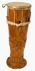 Gambar Tifa alat musik dari Maluku