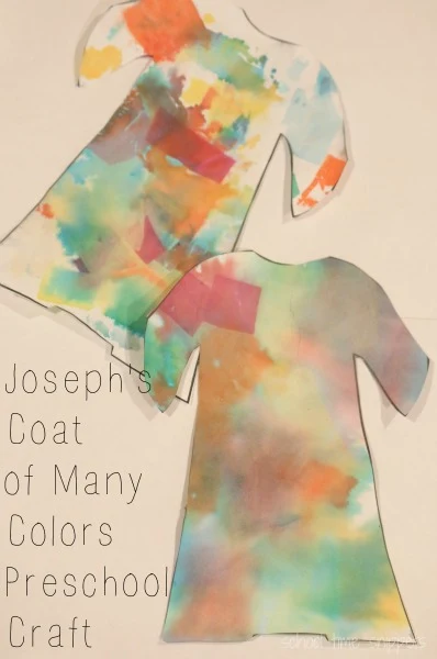 Josephs Coat of Many Colors Bible Story Craft