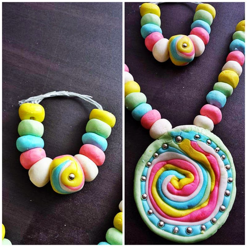 Homemade Candy Jewelery for Kids