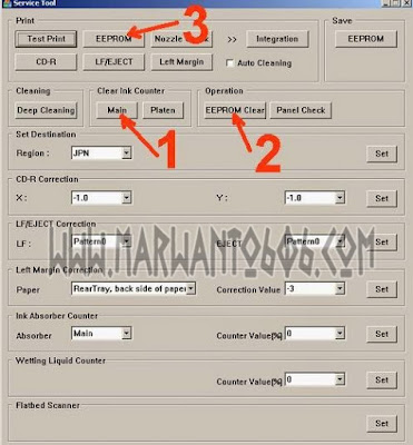 Cara Reset Printer Canon MP198 Cara Reset Printer Canon MP198