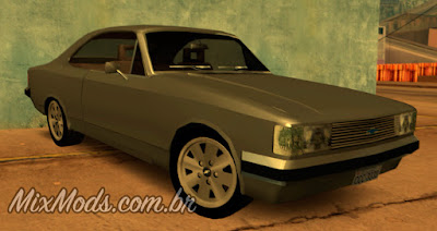 gta sa san mod carros carro chevrolet opala leve sem lag