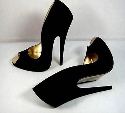 Zapatos negros de moda para fiesta de noche Zapatos negros de moda para fiesta de noche