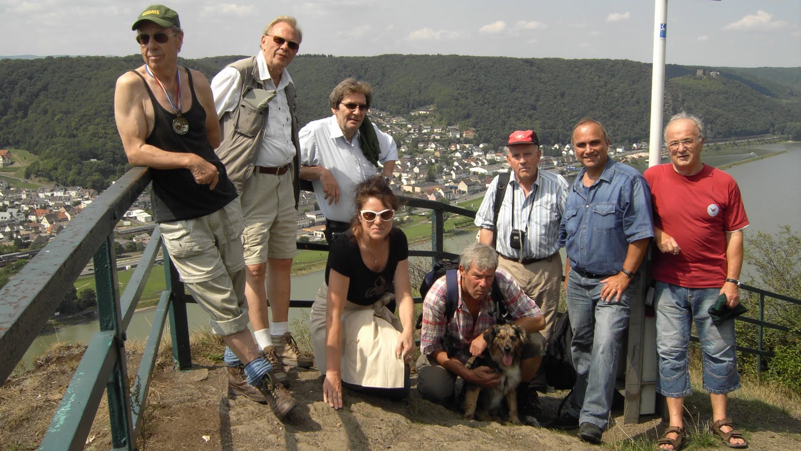 Weinbruderschaft MittelrheinSiebengebirge Wanderung von Hammerstein