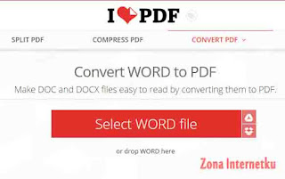 Menggunakan Tool Online Untuk Membuat File PDF IlovePDF