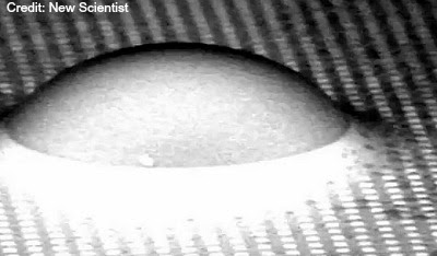 Hovering Water Droplets Zip Around Like UFOs