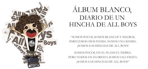 Álbum Blanco, diario de un hincha de All Boys