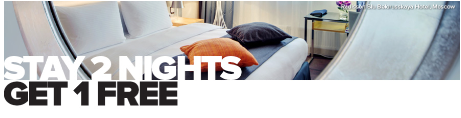 Stay two nights get one free ^Things you need to know: Sale ends pm (AEDT) 20 November , unless sold out prior. Price based on two full paying adults, and shown as per adult.
