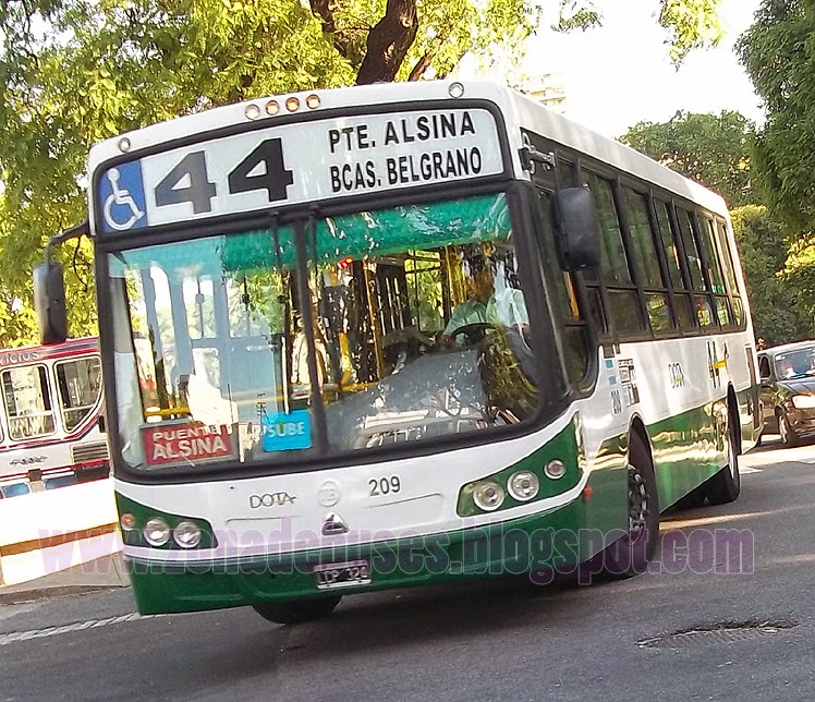 Colectibus Zona de Buses LINEA 44