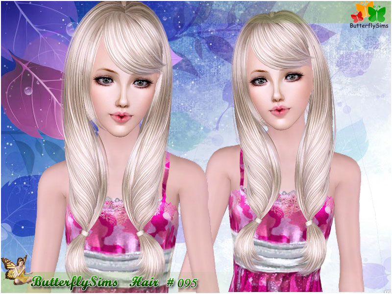 Custom Sims 3: Female Hair 095