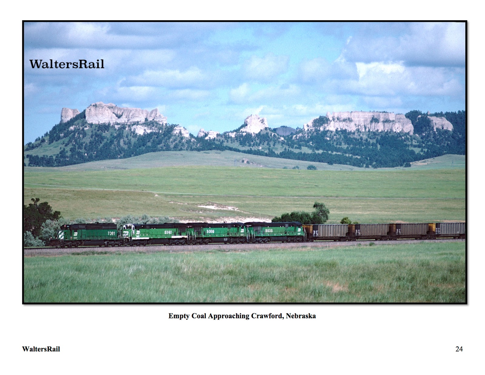 WaltersRail Burlington Northern at Crawford Hill