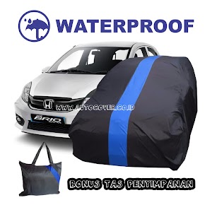 Cover Mobil Outdoor Brio Corak Biru Cover Mobil Outdoor Brio Corak Biru