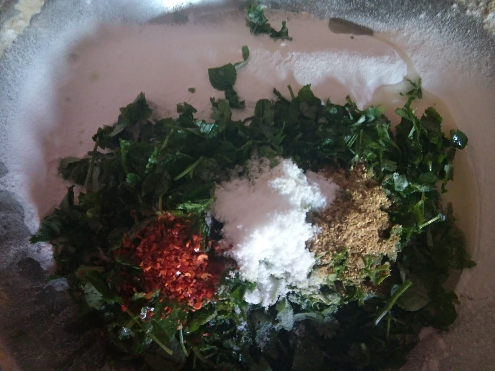 CHAWAL KA TODAPARATHA BREADRICE FLOUR FRIED BREAD,INDIAN STYLE