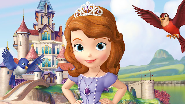 sofia é uma princesa altruista, linda e fofa