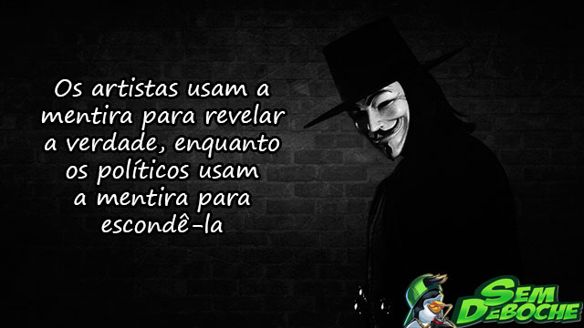 AS 20 MELHORES FRASES DO FILME V DE VINGANÇA AS 20 MELHORES FRASES DO FILME V DE VINGANÇA