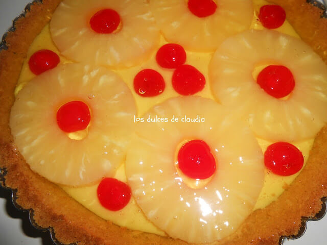 tarta de piña