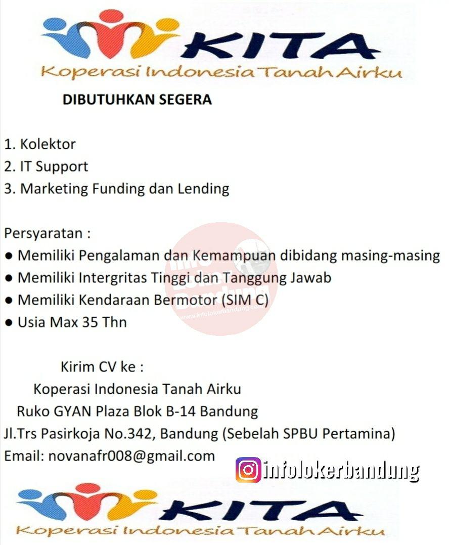 Lowongan Kerja Koperasi Indonesia Tanah Airku Bandung Mei ...