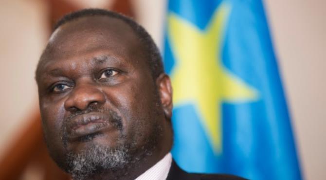 South Sudanese rebel leader Riek Machar is said to be in a stable condition after receiving urgent medical treatment. By Zacharias Abubeker (AFP/File) Khartoum (AFP) - South Sudan's former rebel leader Riek Machar has arrived in Khartoum for "medical treatment," the Sudanese government said Tuesday, after he escaped to the Democratic Republic of Congo following deadly clashes last month.