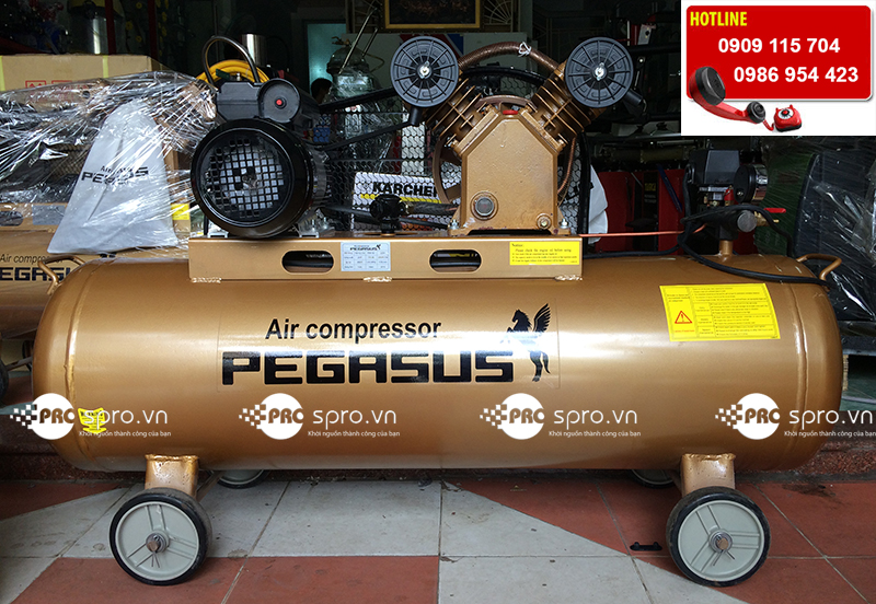 Máy nén khí piston bình chứa 300 lít dành cho nhà máy công nghiệp May-nen-khi-pegasus-70-lit