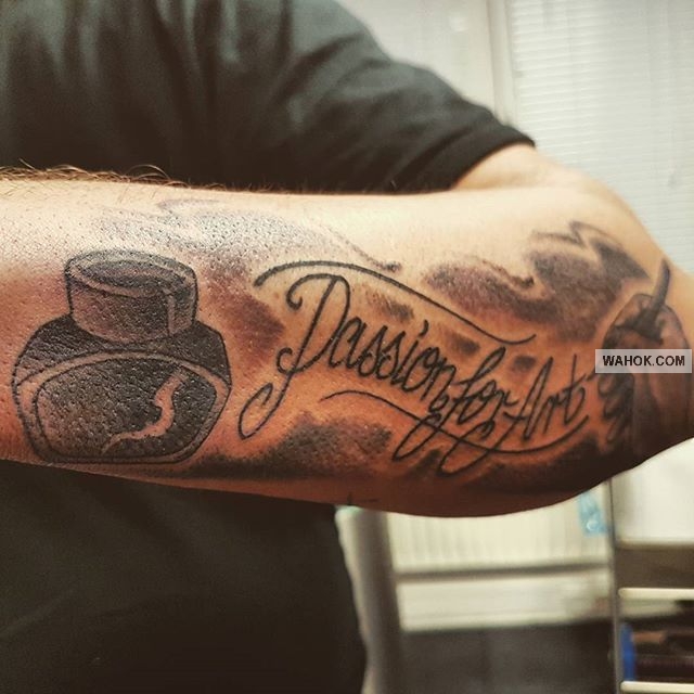 Ide Tato Temporer Tulisan Jepang, Kabar Tattoo Tribal Viral!