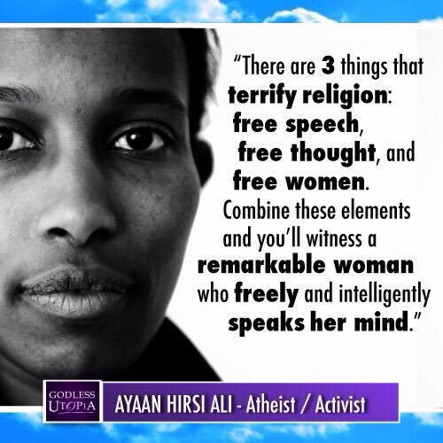 Register Stalkers: Quote By Ayaan Hirsi Ali