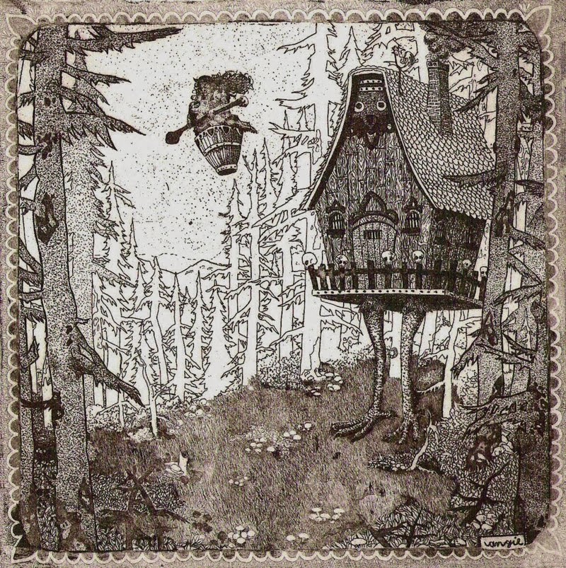 comemistermagoo: Baba Jaga e la sua casa