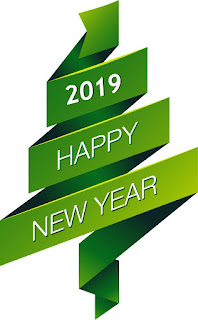 Happy New Year text with holiday background - 05