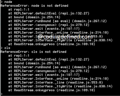 How to clear node.js console on Windows - Coding Defined