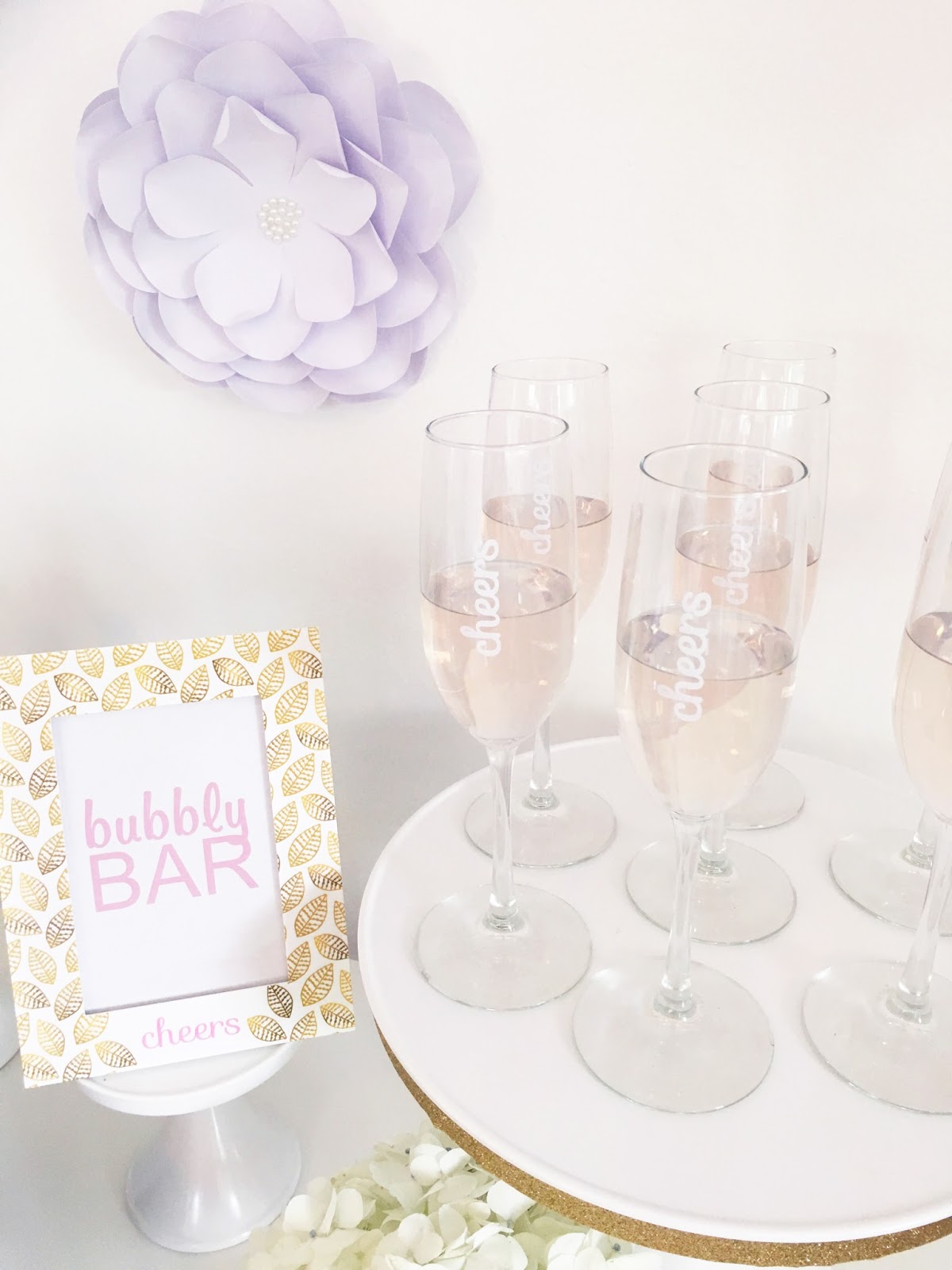 White and Gold Bridal Shower Celebration Stylist Popular Party
