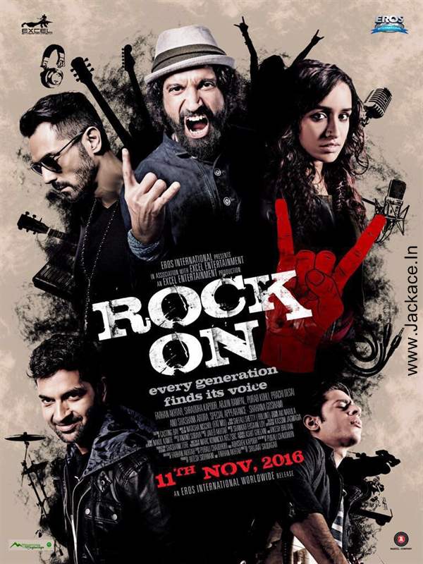 Rock On 2 First Look Poster