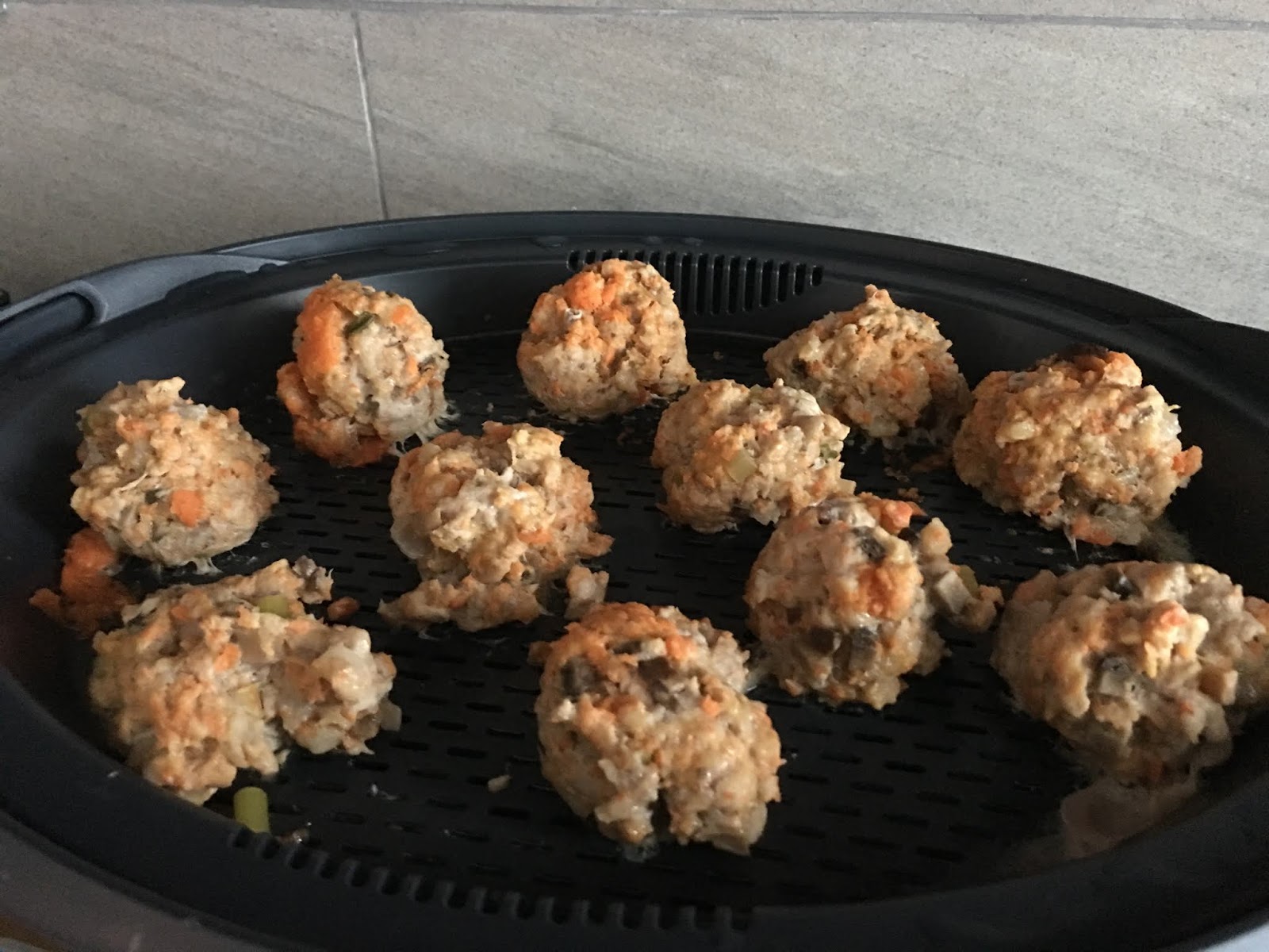 The Right to Be Alive Thermomix Steamed Wrapped Chicken Balls in