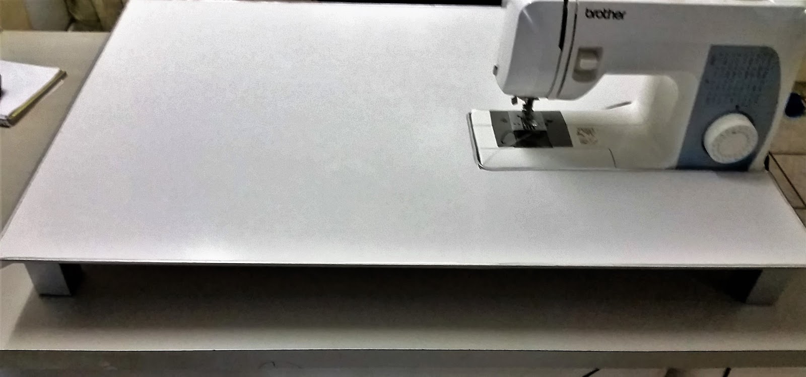 KMadeit I made a thing! Sewing machine extension table