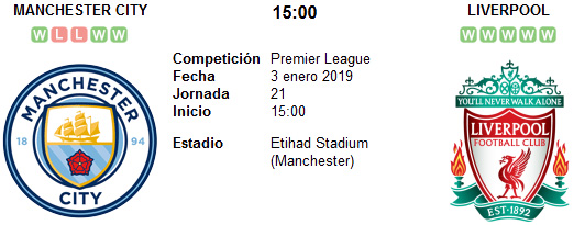 Manchester City vs Liverpool en VIVO Manchester City vs Liverpool en VIVO
