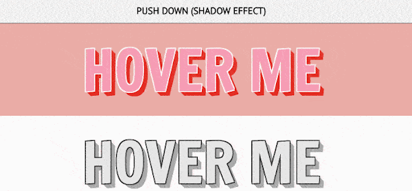 Collection of CSS text-shadow and pattern effects