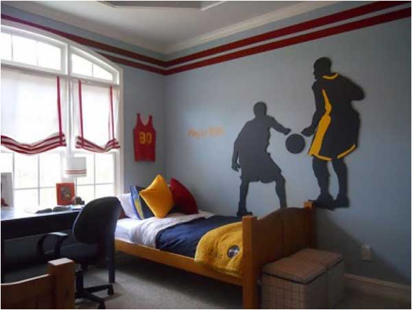 Boys Sports Bedroom Decorating Ideas