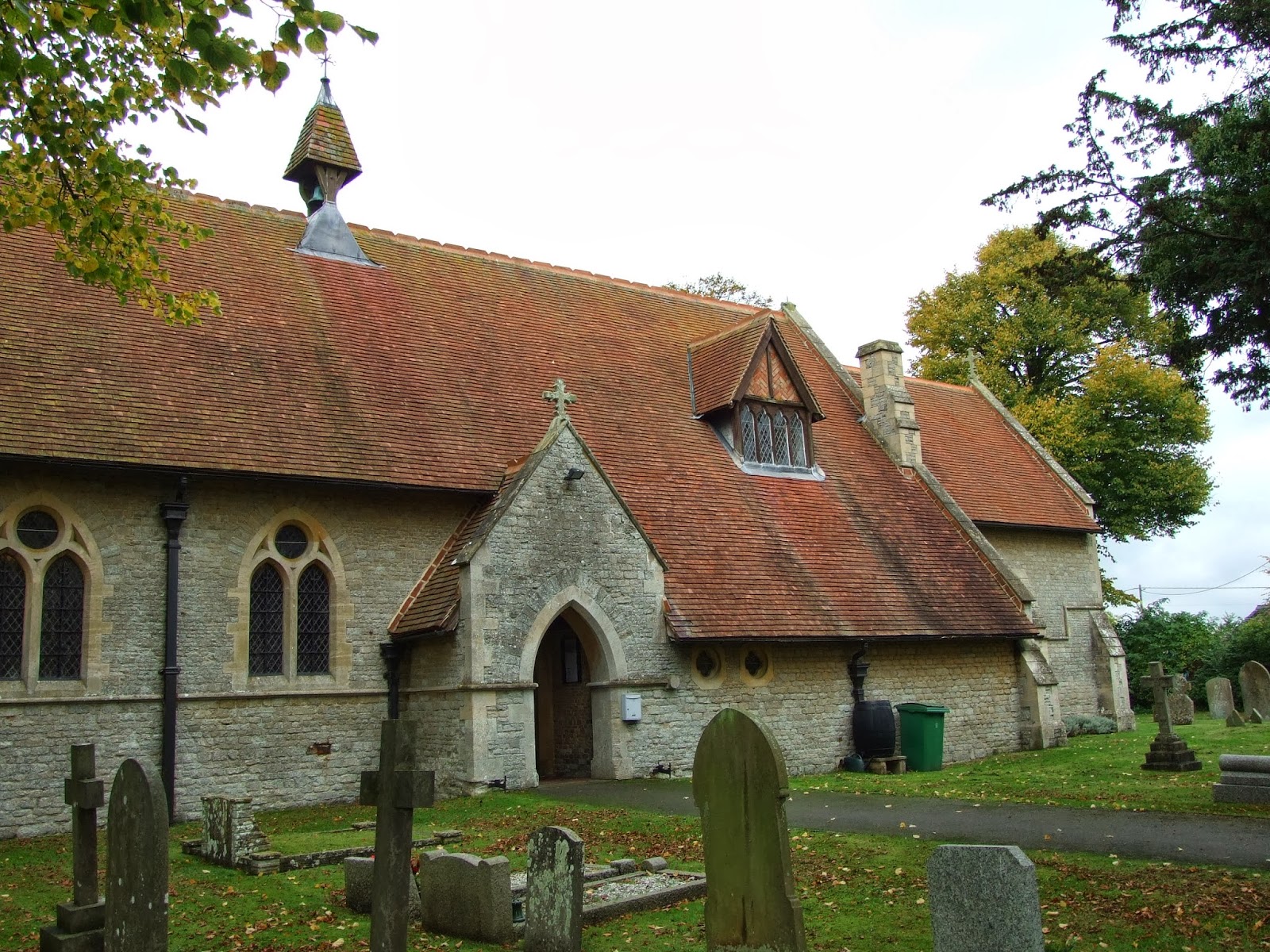 Victorian Churches 162 G.E.Street St Mary Westcott, Buckinghamshire