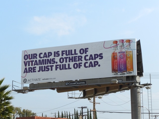 Activate full of cap billboard