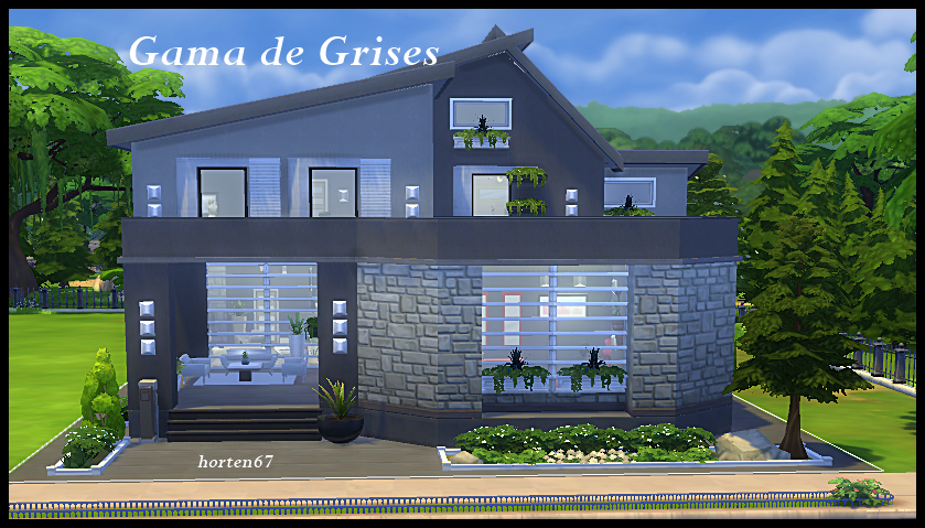 Mis casas y mas con los Sims 4 - Página 16 Grises