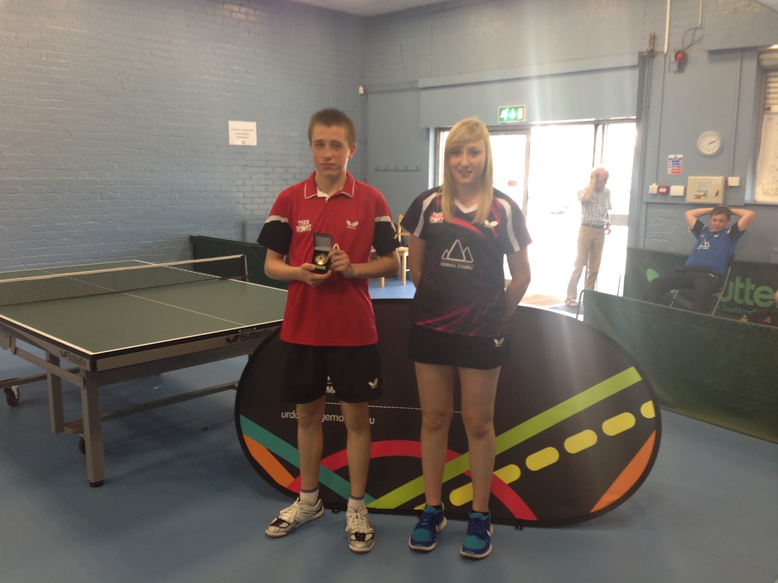 South Wales Region Table Tennis Wales Gemau Cymru GOLD for East
