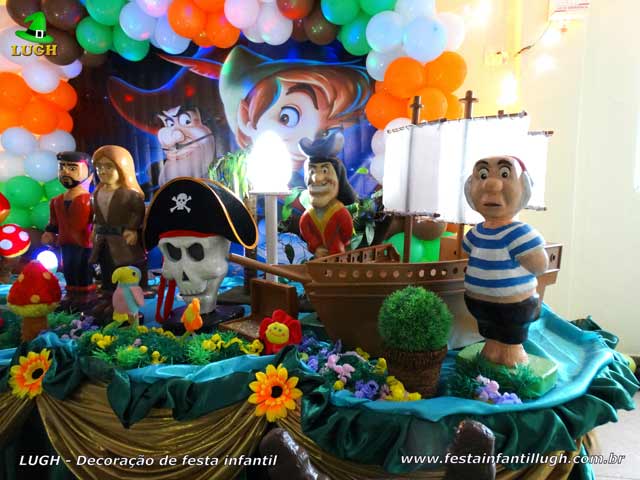 Ornamentação tema Peter Pan Ornamentação tema Peter Pan - Festa de aniversário infantil