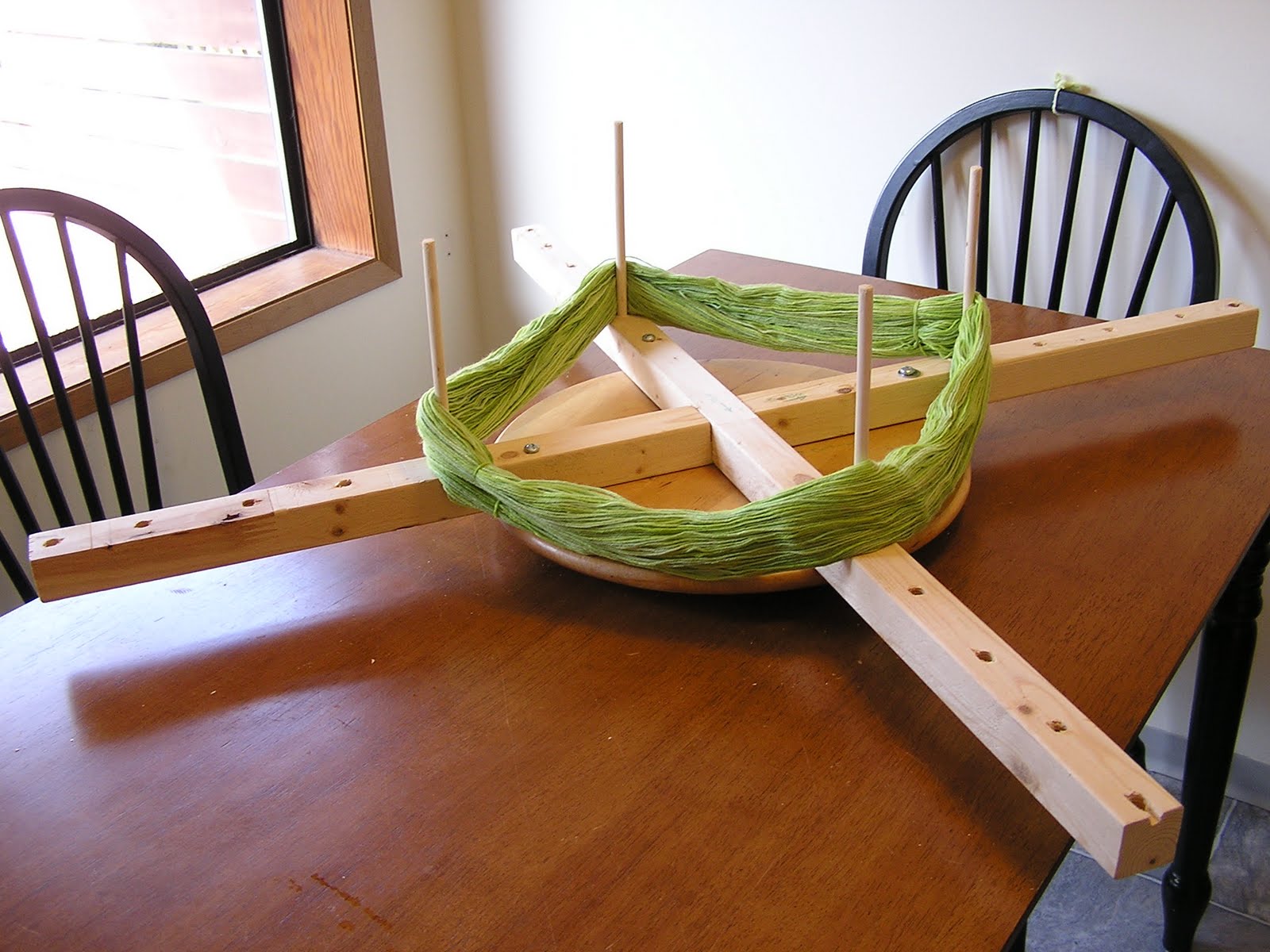 Everything Old Tutorial DIY Yarn Swift for under 15, and some helpful links!