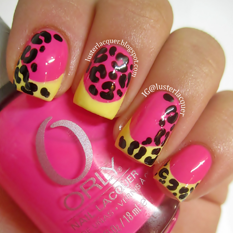 Luster Lacquer: Neon Leopard