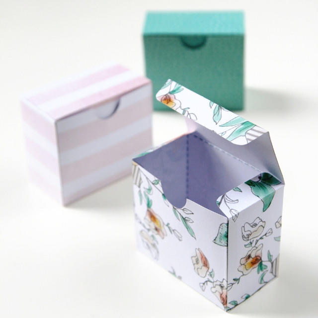 Printable Diy Gift Boxes with downloadable template