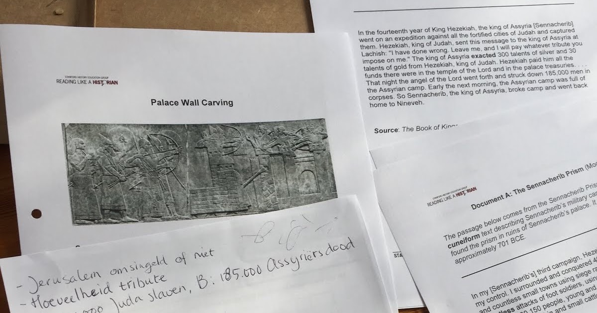 BereFien Stanford History Education Group Reading like a historian