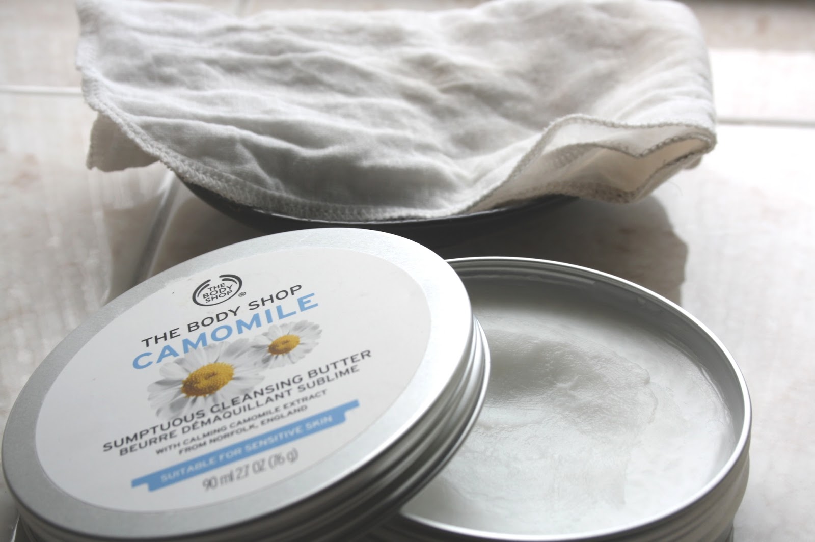 Beauty and Lifestyle Blog The Body Shop Camomile Cleansing Butter My Favourite Makeup Remover