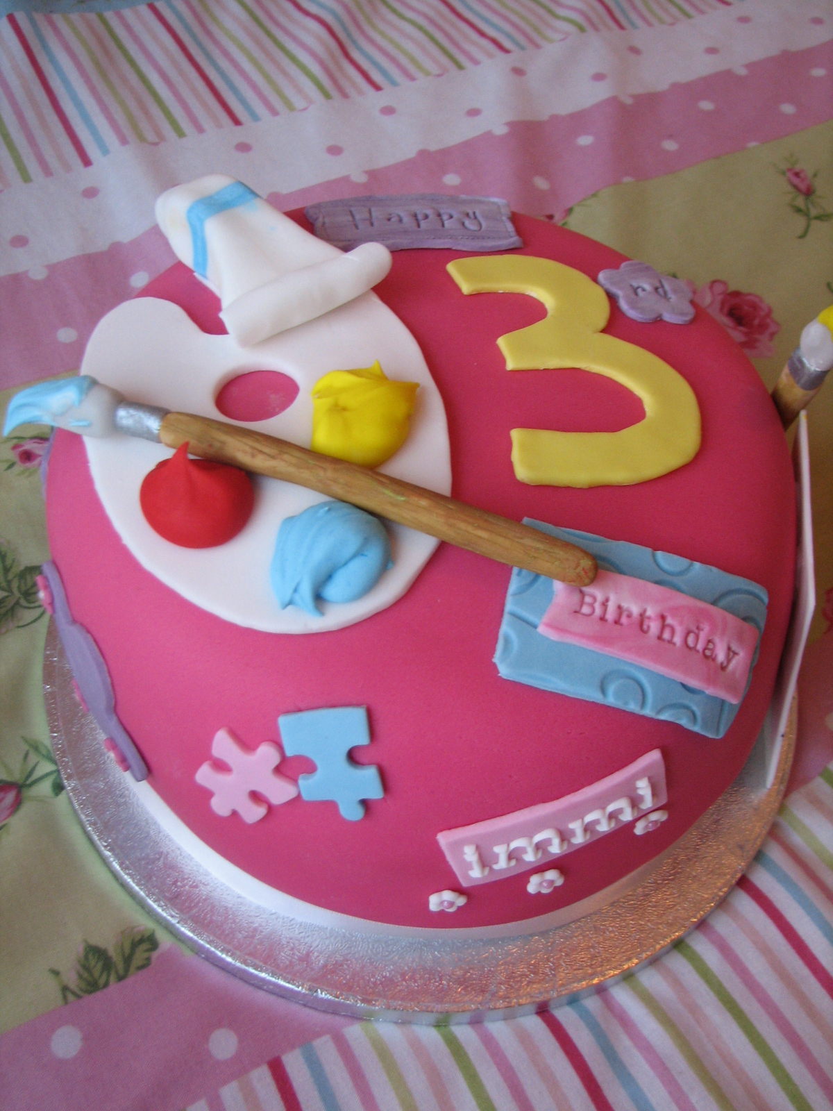Miss Cakeaholic Art Attack Cake