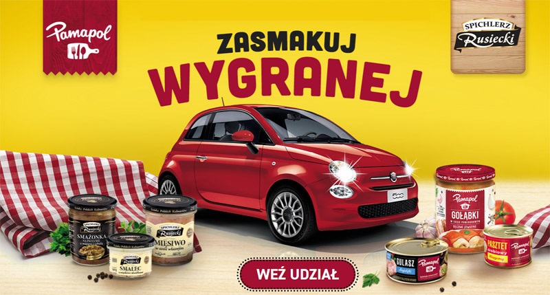 Wygraj samochód Fiat 500 Konkurs