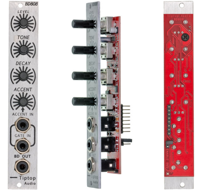 MATRIXSYNTH Tiptop Audio BD808 Analog Bass Drum Module Eurorack