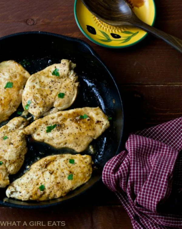 Cider Glazed Chicken Breasts -  National Chicken Month | Renee's Kitchen Adventures