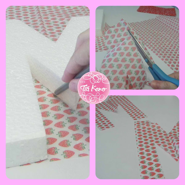 manualidades con niños decorar letra