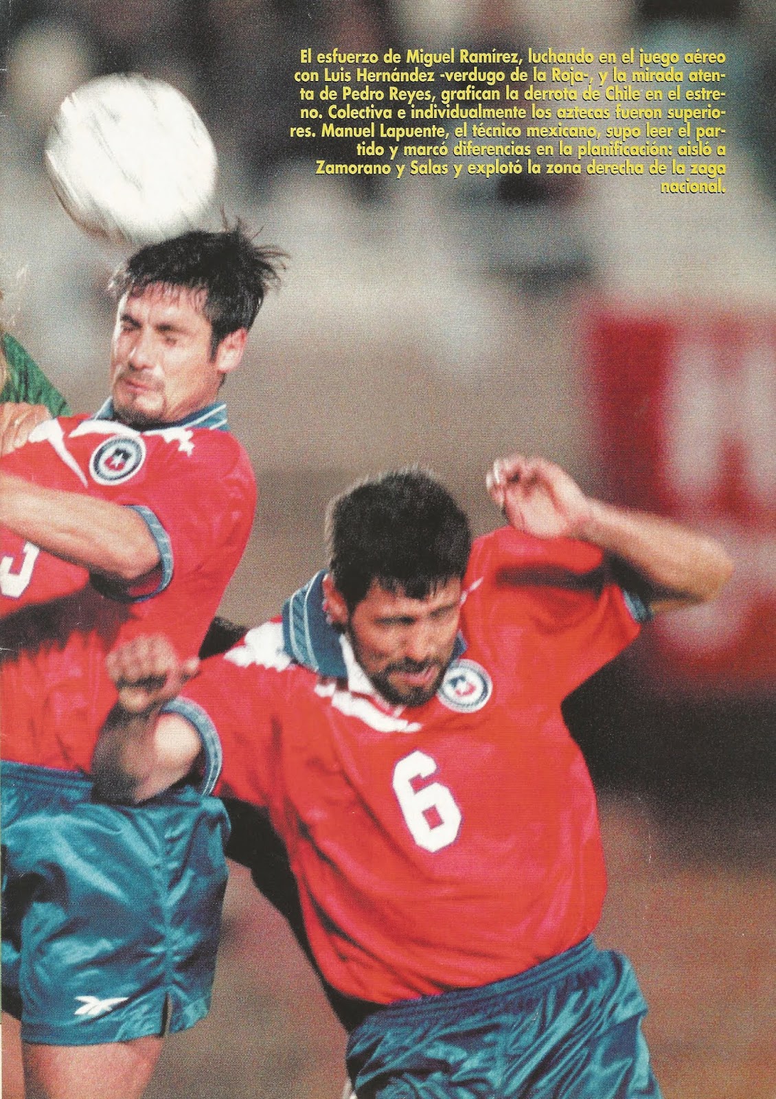 Partidos de la Roja [30/06/1999] ChileMéxico 01
